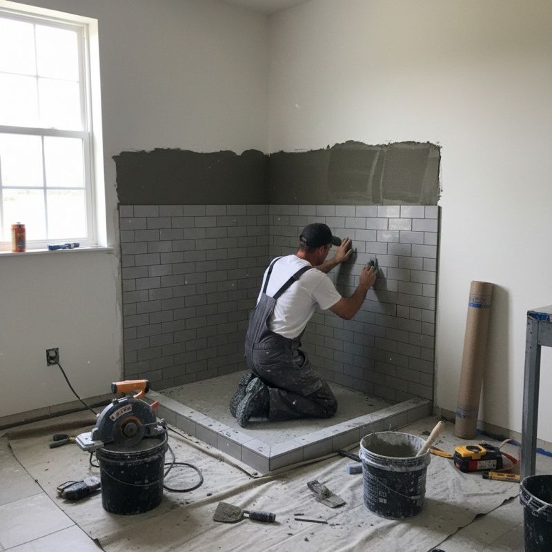 Tile Shower Remodeling